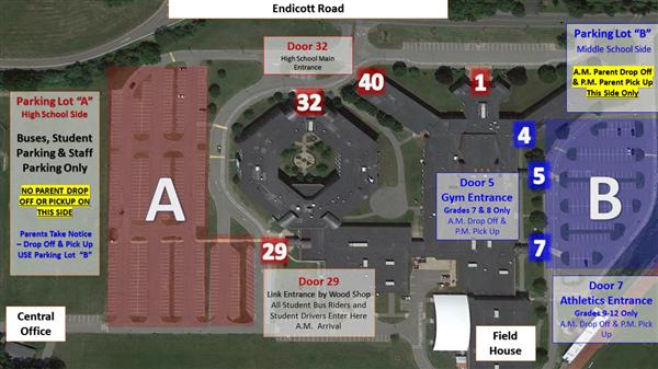 Drop off Map